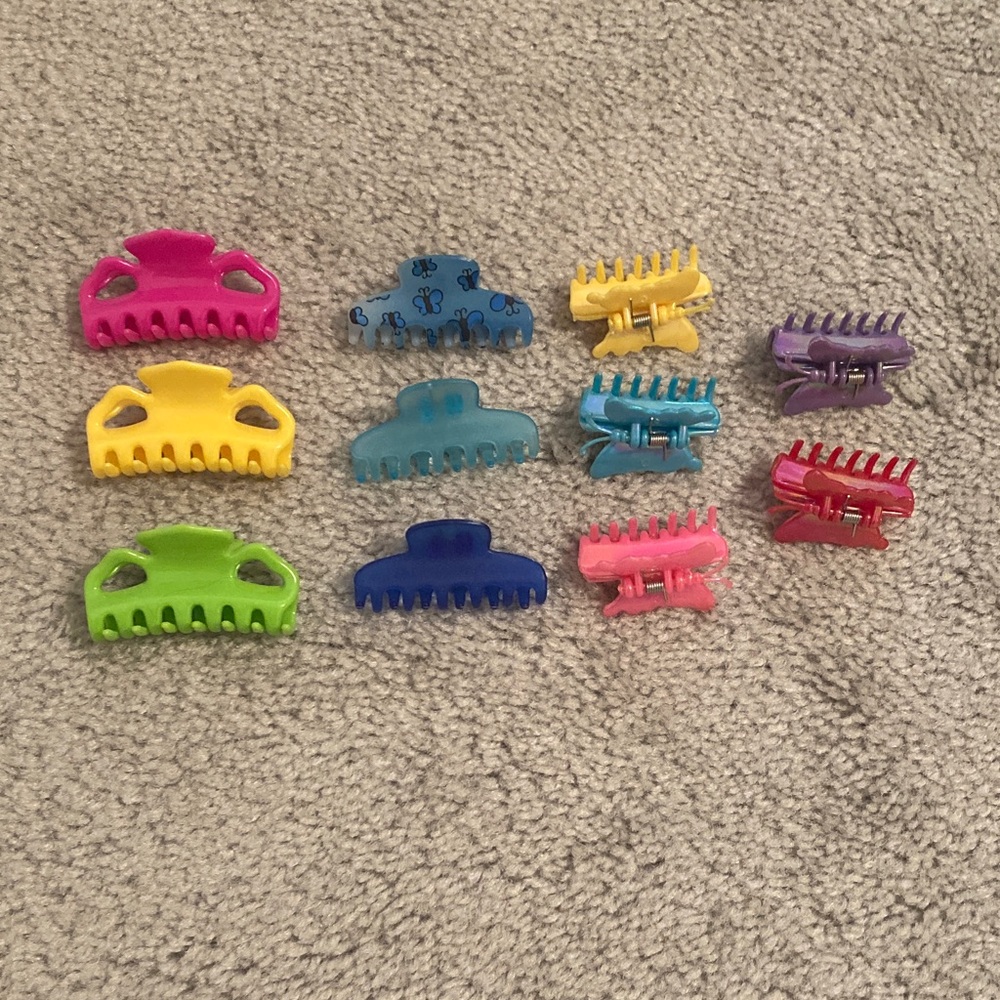 Colorful Hair Clip Bundle